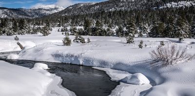 Winter’s alarmingly low snowpack offers a glimpse of the changing rhythm of water in the western US