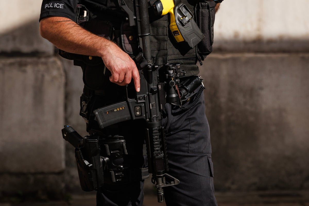Schools locked down after man suffers serious gunshot…
