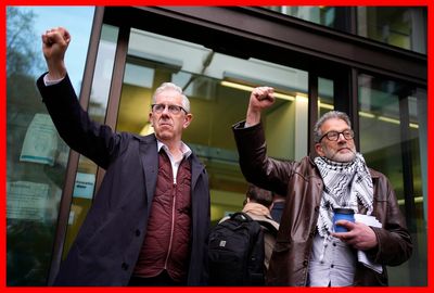 Pro-Palestine campaigners vow to appeal as two activists found guilty after 'peaceful protest'