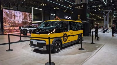 Kia's Futuristic EV Van Could Become A New York Taxi