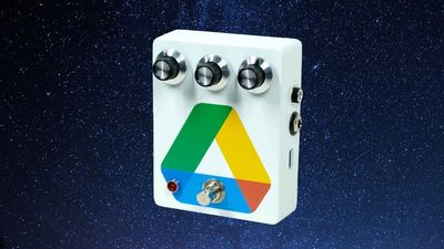 “Get the data-driven results musicians dream of”: Chibson and Acorn Amps team up for the definitely-not-Google Drive pedal