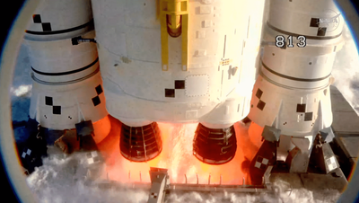 Artemis II blasts to the Moon in historic Nasa mission with crew now orbiting Earth