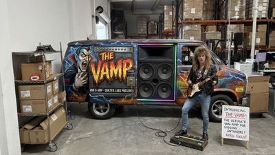 “What happens when you do more with dramatically more?” Quilter Labs unveils The Vamp, a four-wheeled, 200,000-watt guitar amp
