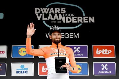 'He needs to call my girlfriend, because she's preparing a fantastic dinner for Easter' – Despite dramatic Dwars fightback, Filippo Ganna says Paris-Roubaix remains his next race, not the Tour of Flanders