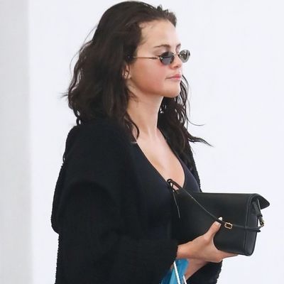 When Everyone Is Wearing This Backless Hybrid Shoe Trend, Selena Gomez Is the Reason
