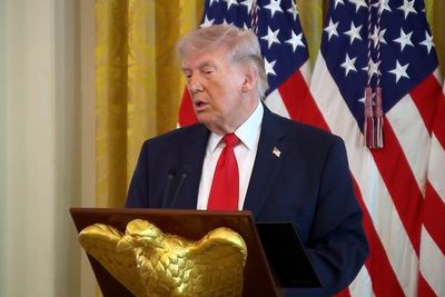 Trump claims Emmanuel Macron is treated ‘extremely badly’ by wife Brigitte