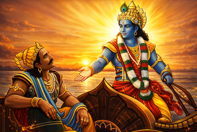 What Krishna Told Arjuna Will Change How You See Life