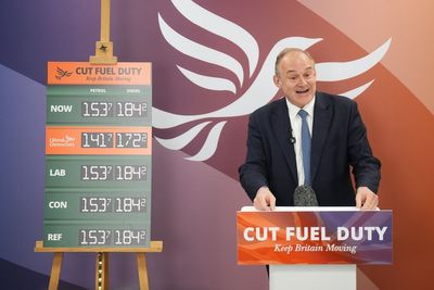 Lib Dems call for 10p fuel duty cut to help motorists with Iran living costs