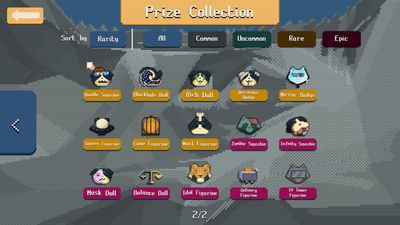 All Prizes in RACCOIN