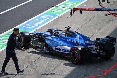 Why Albon made five pitstops late in F1 Japanese GP