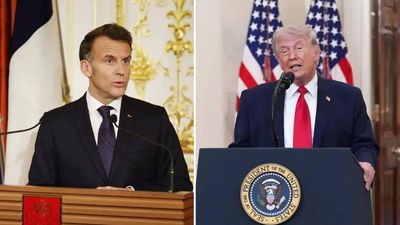 'Neither elegant nor up to standard': Macron ridicules Trump after US President mocks his marriage