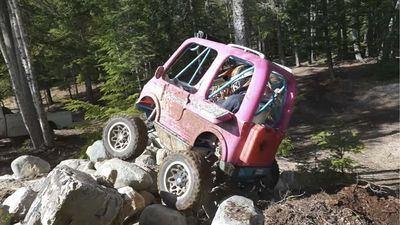 No, This Isn't The Apple Car Rock Crawling, But It's Pretty Freaking Close