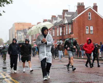Going to the match: can you guess the grounds these fans are walking to?