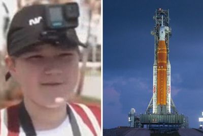 Young space enthusiast’s adorable response to launch of Artemis II goes viral