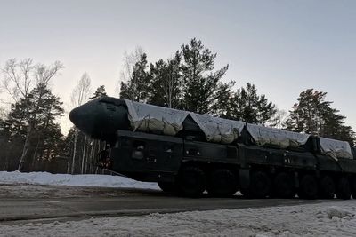 Russian nuclear missile forces undergo drills in Siberia