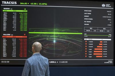 Stocks swing in choppy trade amid war uncertainty