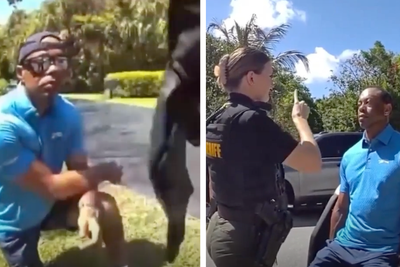 Tiger Woods called Trump after rollover crash, body camera video shows