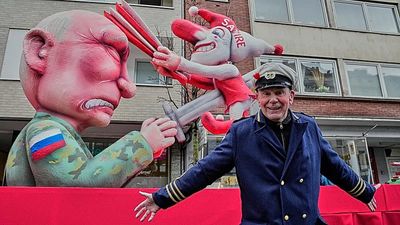 German artist sentenced to prison by Russian court for carnival display mocking Putin