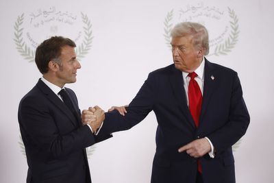 Macron hits back after Trump mocks him over ‘shove’ by wife