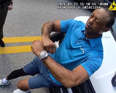 Tiger Woods told police he talked to ‘the president’ after arrest, bodycam shows