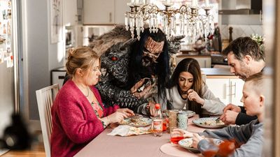 "We're exploring the similarities between recycling and horror. For example, zombies are recycled flesh and bones." Sweden has a new face in the war against household waste: heavy metal monster band Lordi