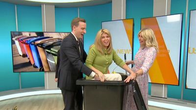 Don't climb into your wheelie bin like Kate Garraway– this is the correct way to clean it without mess