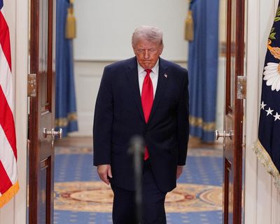 Trump’s surreal speech on Iran shed no light on his goals