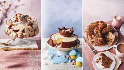 It's not too late! 3 delicious Easter treats to make this weekend - from a hot cross bun cake to a simnel trifle