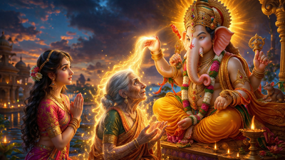 Why Did Ganesh Turn a Beautiful Girl Into an Old Woman?