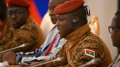 Burkina junta chief says country must 'forget' democracy
