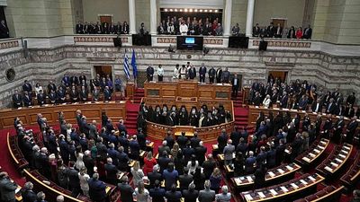 Three members of Greek government quit over EU farm subsidy scandal, state TV says