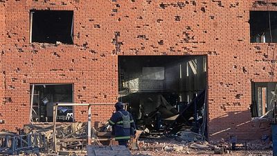 Kyiv region under 'massive' daytime drone and missile attack by Russia, officials say