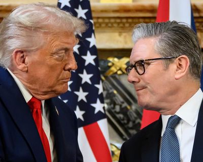 Trump claims Starmer is weak as he mocks PM and UK aircraft carriers