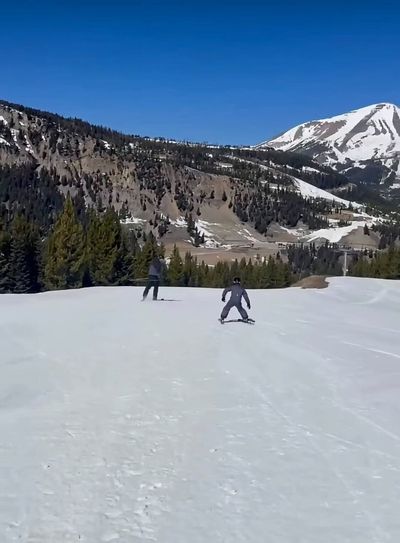 Meghan shares adorable video of Archie, 6, skilfully skiing with dad Prince Harry as she says he’s a ‘quick learner’