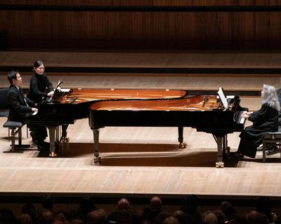Martha Argerich and Dong-Hyek Lim review – legendary pianist and mentee create musical magic