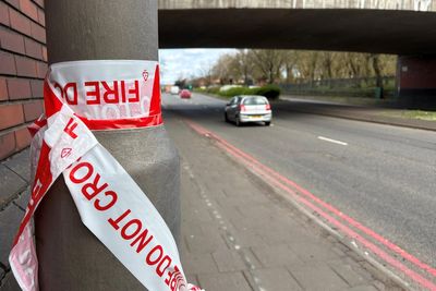 Two men arrested after nine-year-old killed in two-car collision