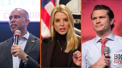 ‘Good riddance’: Pam Bondi gets dumped, and Hakeem Jeffries already has bets on who will be Trump’s next casualty