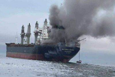 Grim discovery on cargo ship that was attacked in Strait of Hormuz
