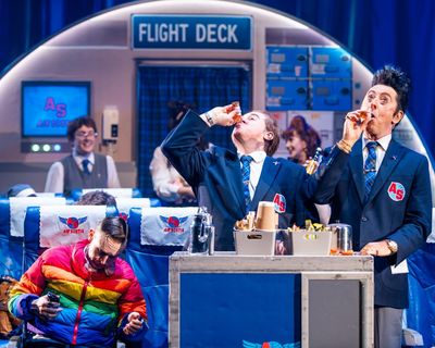 The High Life: The Musical, Still Living It! review – Alan Cumming’s creation flies into deliriously silly panto territory