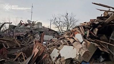 Ukraine’s Zhytomyr region reels after missile and drone strike