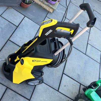 This smart Karcher pressure washer made my patio and garden look brand new again – it's a cleaning powerhouse that blasts away winter grime effortlessly