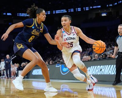 NCAA women’s Final Four: UConn v South Carolina, UCLA v Texas – live updates