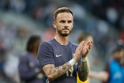 'I had Rooney, Gerrard, Owen, all on the back of shirts as a kid, dreaming that one day I’d have my name on the back. Then I did.' Tottenham Hotspur midfielder James Maddison recounts living out England dream
