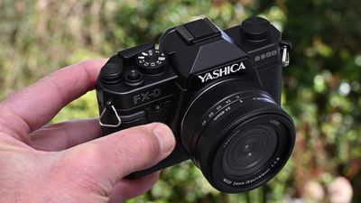 Yashica FX-D S300 review: this retro-styled compact camera aims to give you the choice of an analog or digital shooting experience