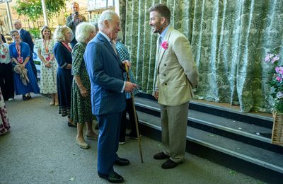 King Charles and Sir David Beckham team up to design Chelsea Flower Show garden