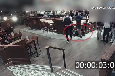 Thieves rifle through unaware pubgoers’ bags while they stood nearby having a drink