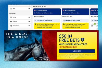 Sky Bet Grand National sign up offer 2026: Place a 5p bet and get £30 free bet