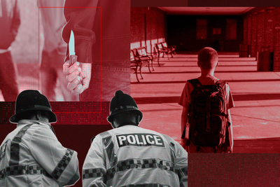 Pupils as young as seven taking blades to class as shocking figures expose UK’s knife crisis in schools