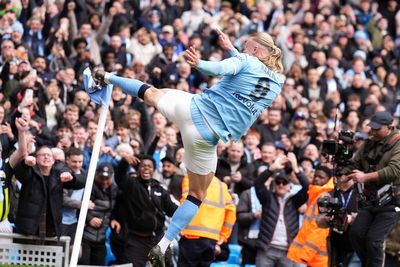 Erling Haaland hat-trick helps Manchester City to crushing win against Liverpool