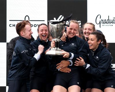 Oxford women and Cambridge men seal Boat Race triumphs in choppy waters